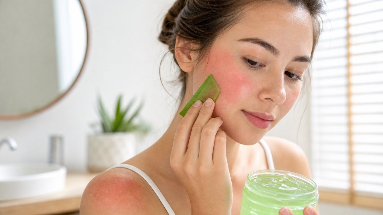 Thời gian da cháy nắng lành phụ thuộc mức độ đỏ rát, sưng và có phồng rộp hay không.