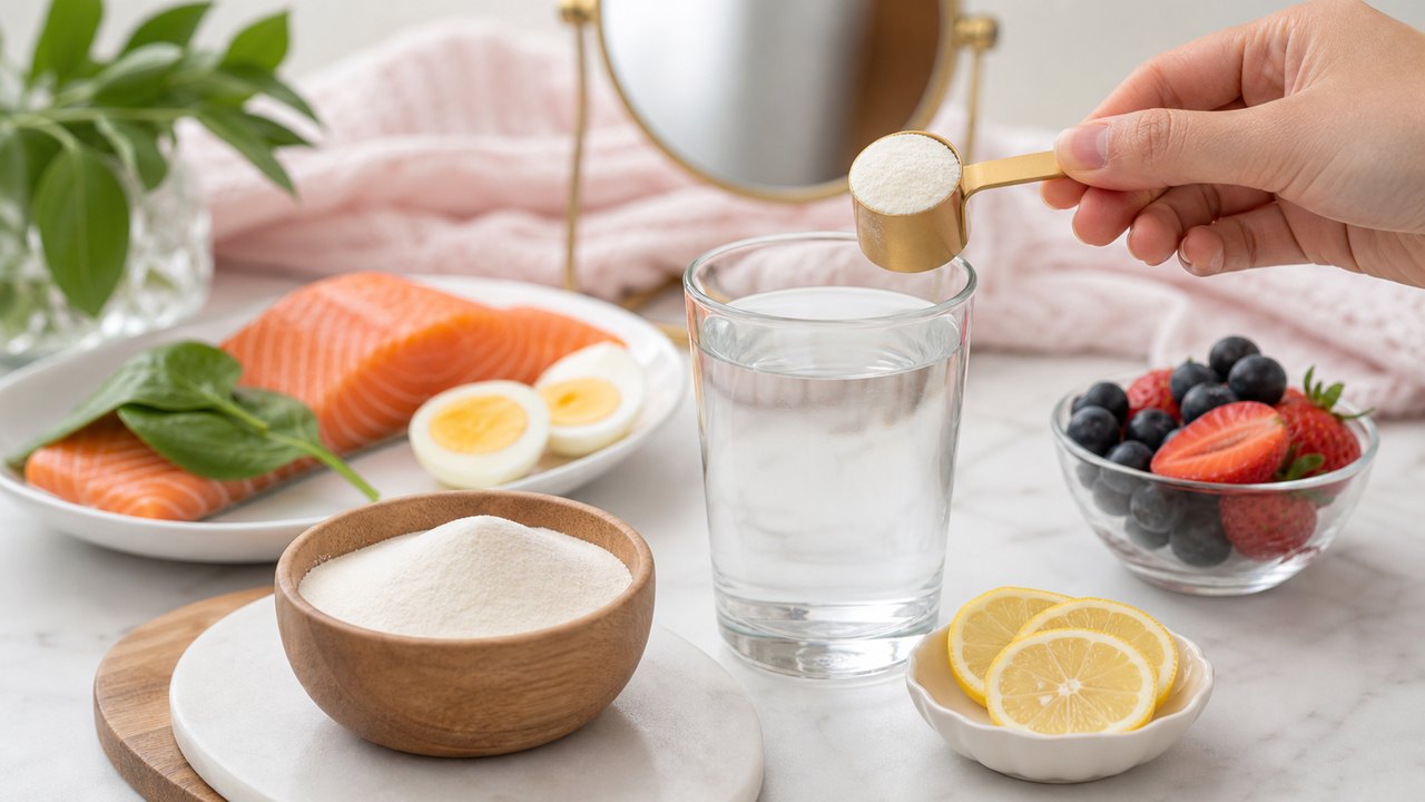 Nên nạp hợp lý một lượng collagen