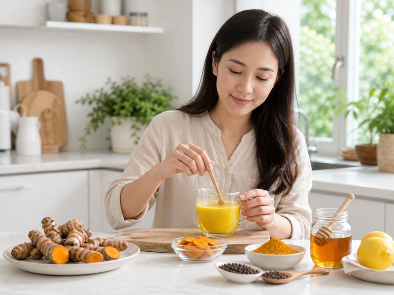 Curcumin chiết xuất từ củ nghệ có đặc tính chống viêm và chống oxy hóa
