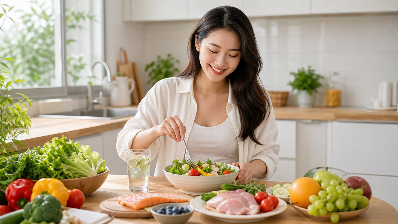 Ăn uống lành mạnh hỗ trợ làn da khỏe đẹp từ bên trong