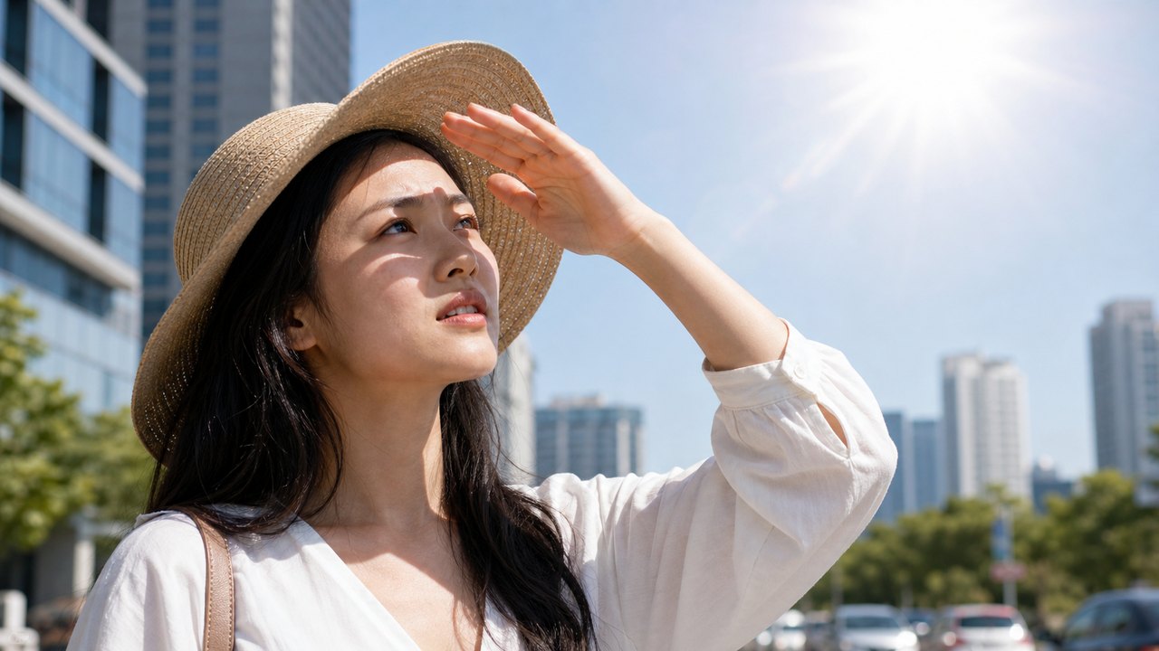 Tiếp xúc nhiều với ánh nắng mặt trời khiến làn da dễ lão hóa và xỉn màu