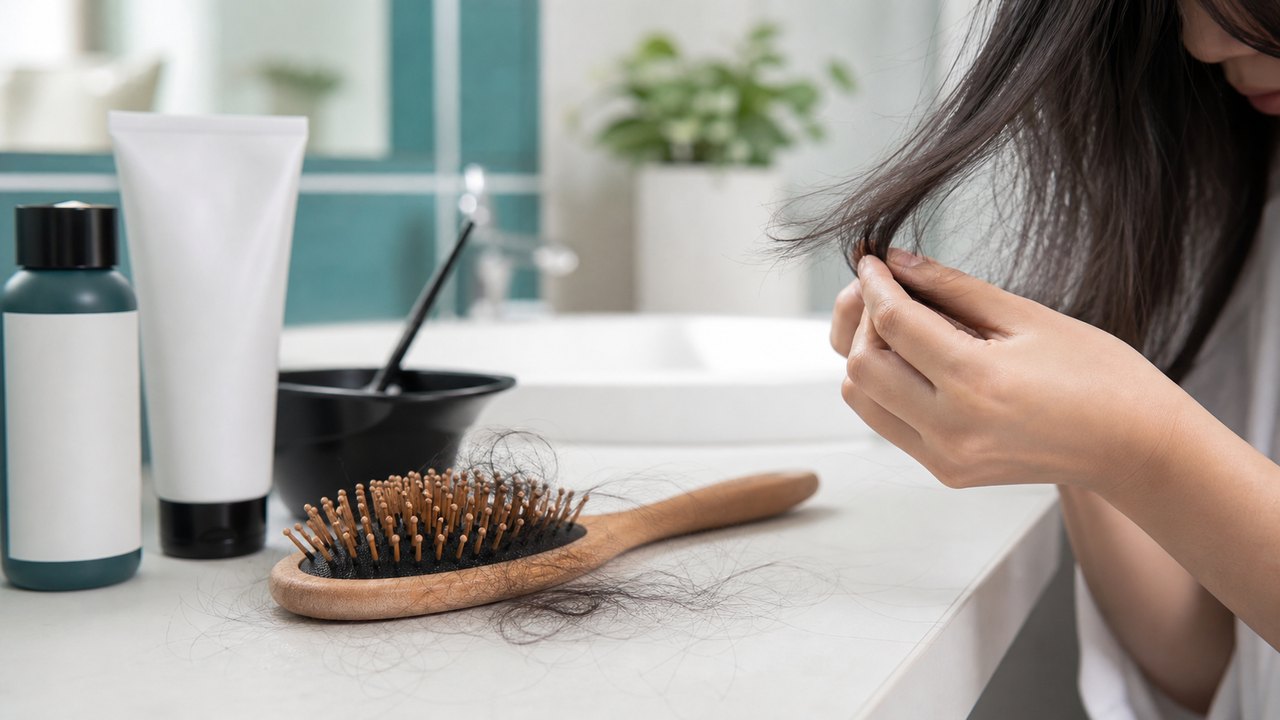 Sử dụng quá nhiều hóa chất gây nên rụng tóc