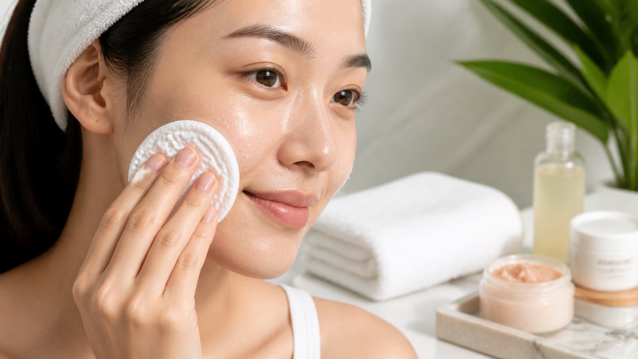 Tẩy tế bào chết thường xuyên và đúng cách giúp giảm tắc nghẽn lỗ chân lông