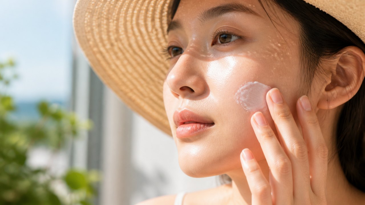 Tia UV trong ánh nắng mặt trời khiến da bị mất nước, lỗ chân lông to hơn