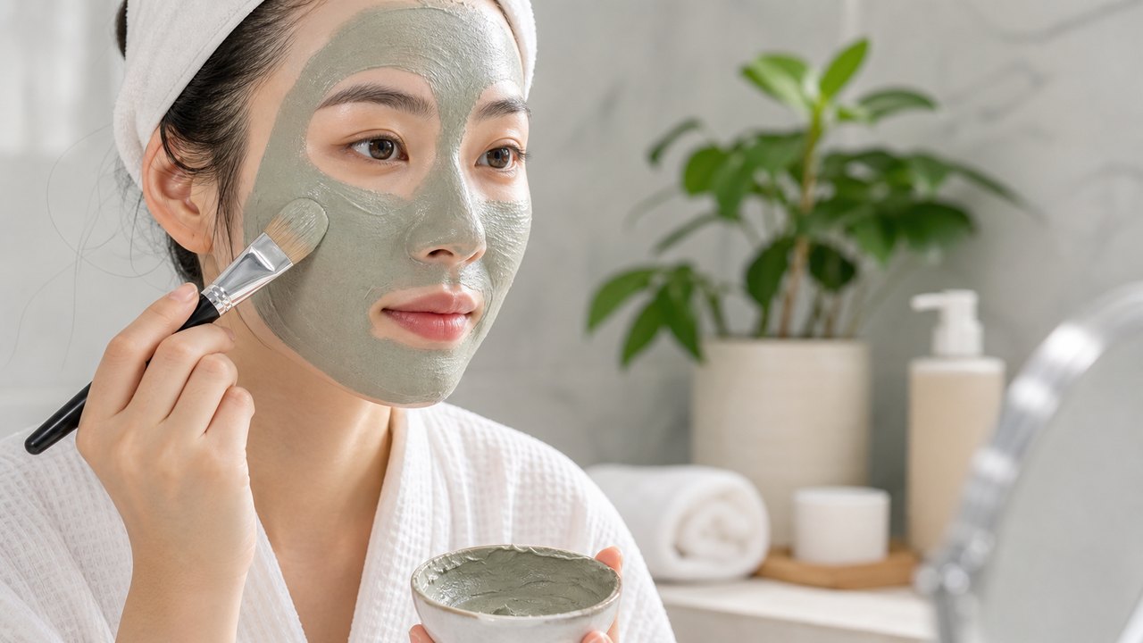 Sử dụng mặt nạ đất sét giúp loại bỏ dầu, bụi bẩn và da chết sâu bên trong lỗ chân lông