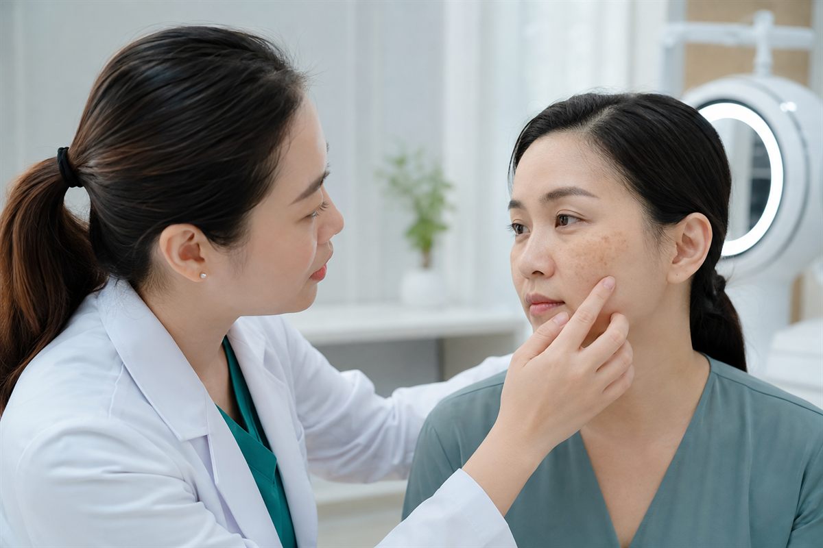 Mức độ cải thiện tùy thuộc vào loại tăng sắc tố và nguyên nhân nền. (Ảnh minh họa được tạo bởi AI)