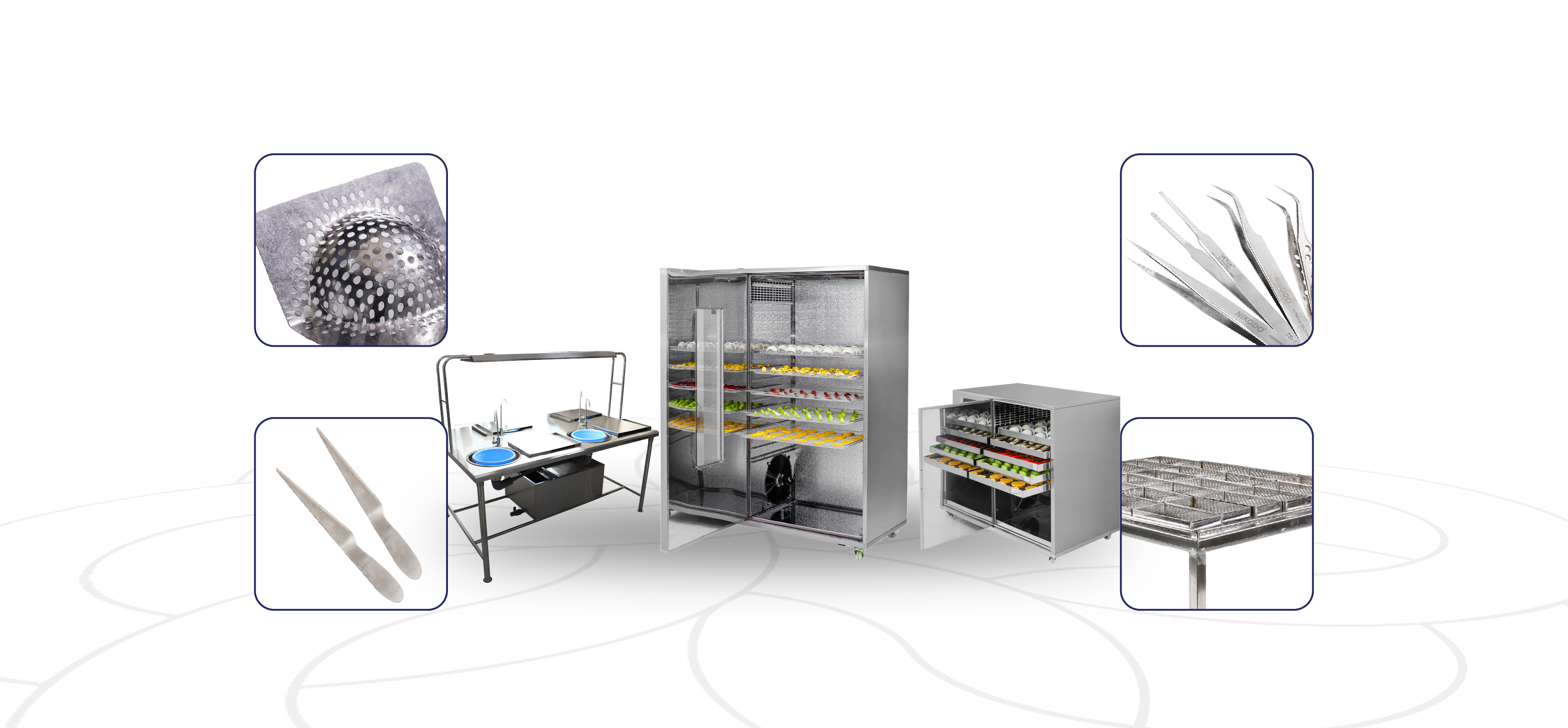 Dụng cụ khai thác, tinh chế yến