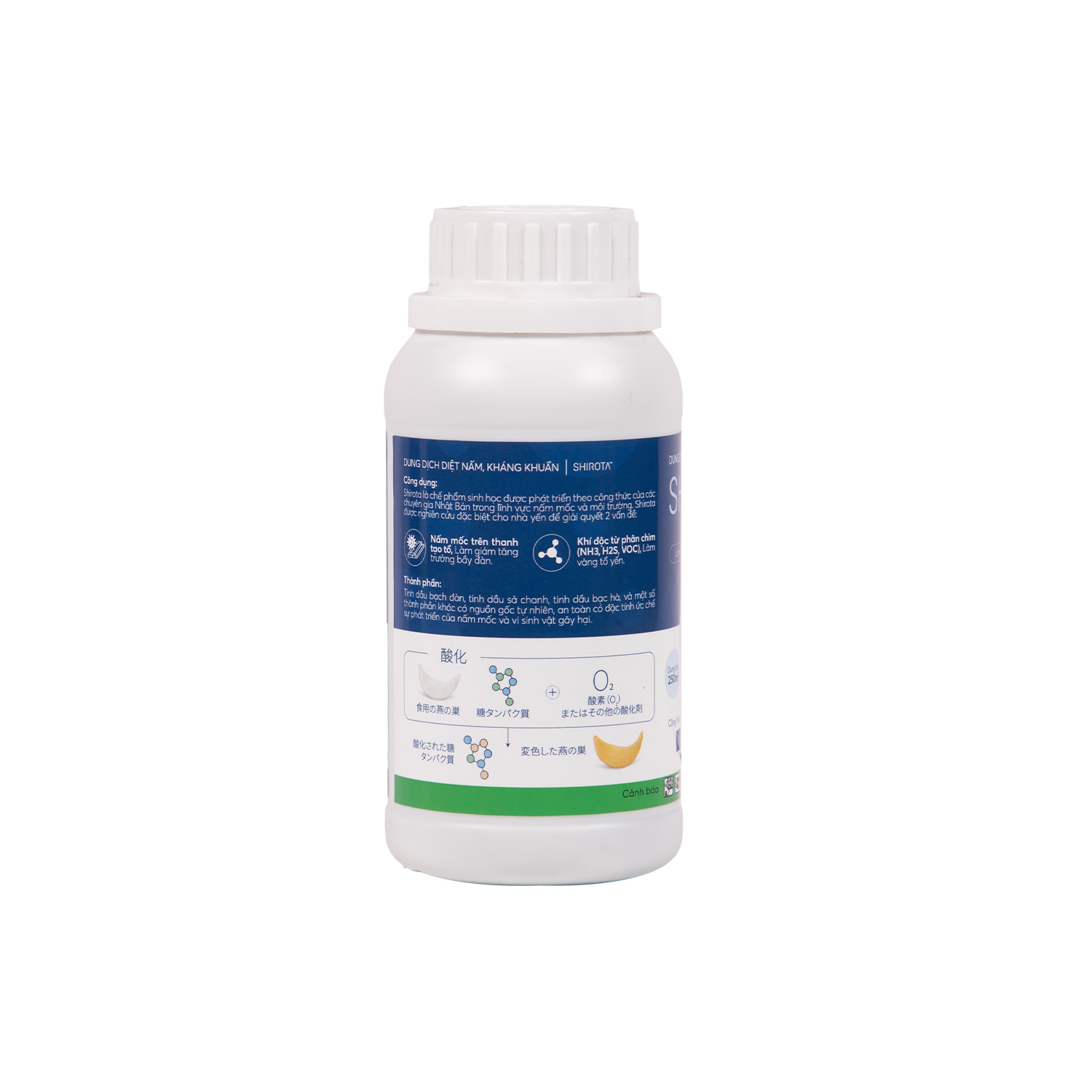 Dung Dịch Diệt Nấm – Khử Mùi NH3 Nhà Yến SHIROTA