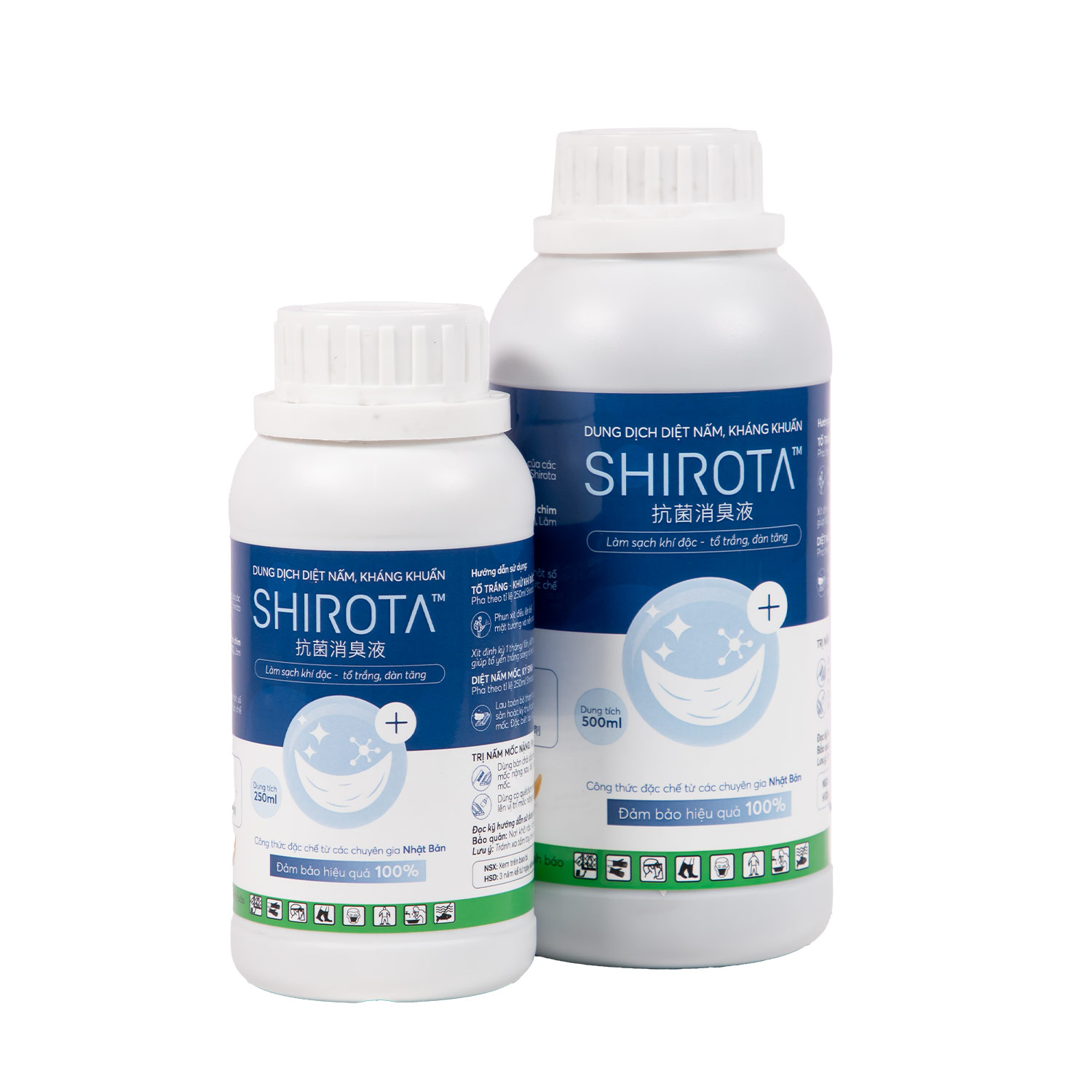Dung Dịch Diệt Nấm – Khử Mùi NH3 Nhà Yến SHIROTA