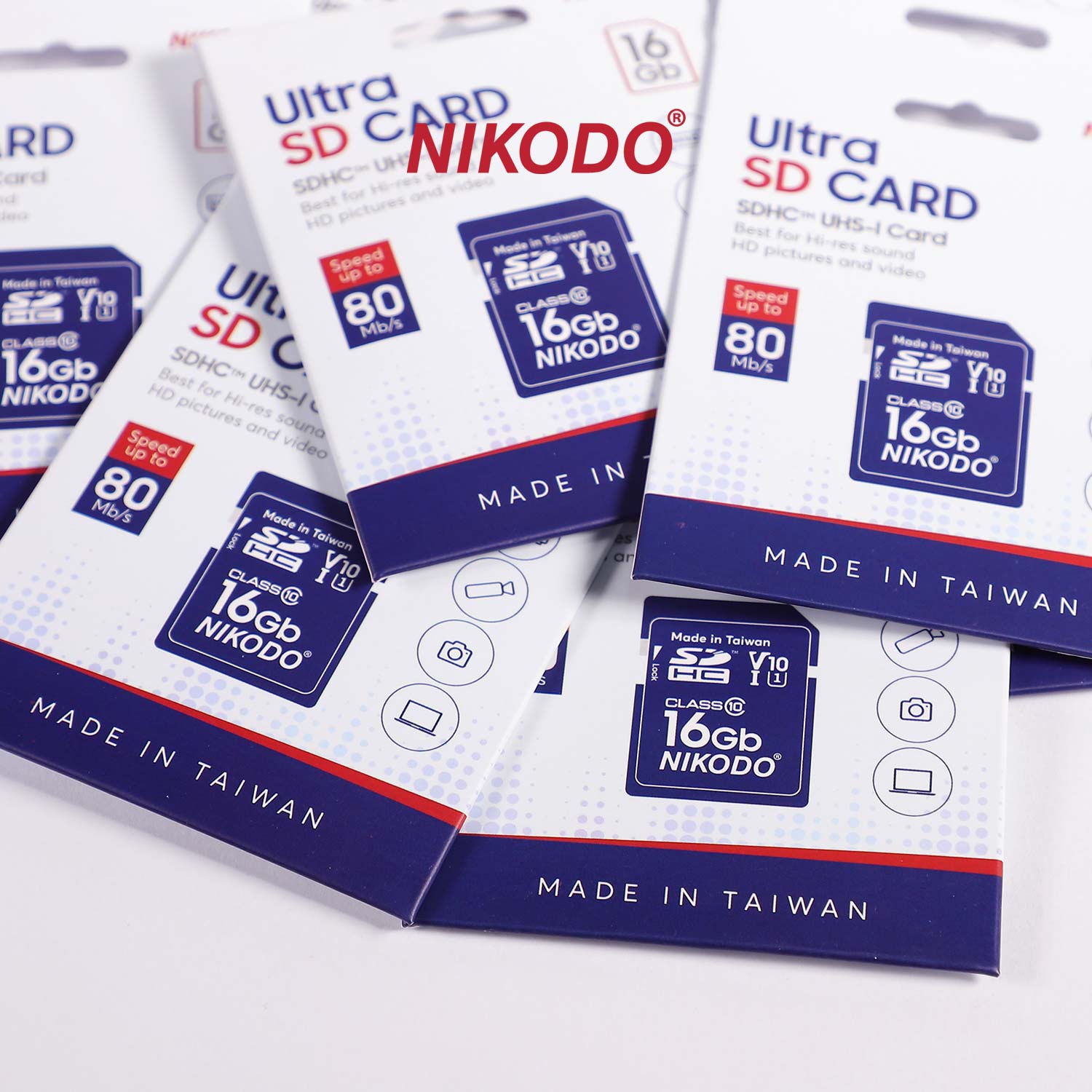 THẺ NHỚ SD NIKODO 16GB, CLASS 10