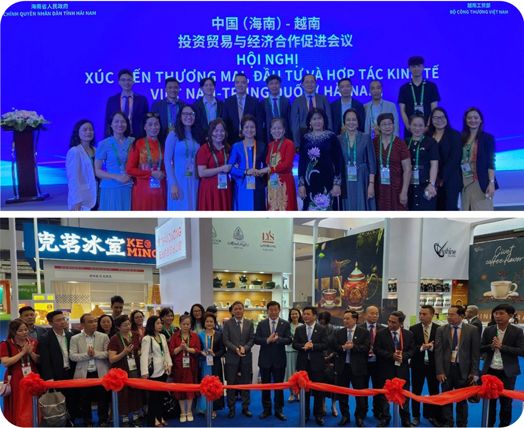 Tham dự hội nghị ‘’Xúc tiến thương mại đầu tư hợp tác phát triển VN-TQ’’