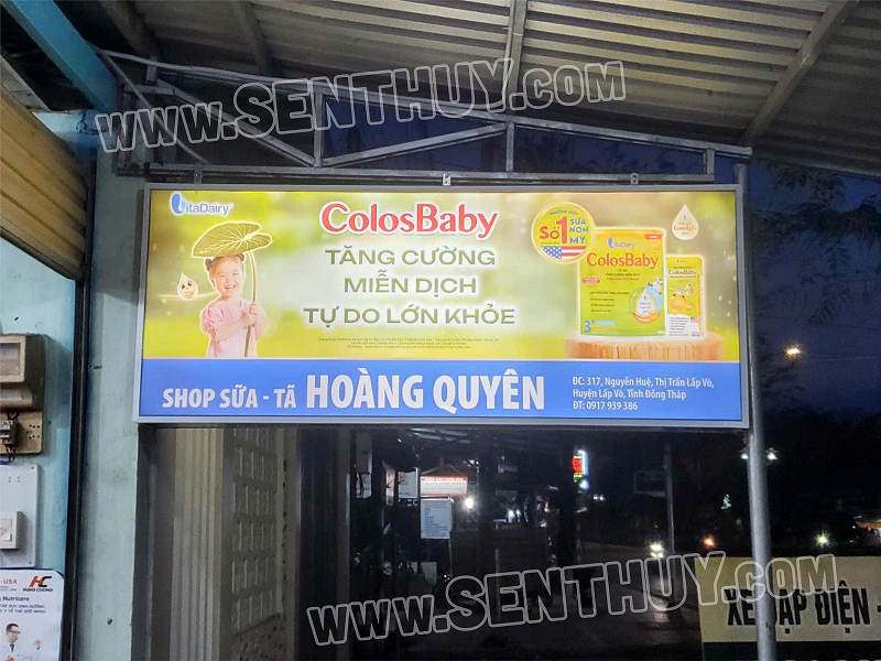 BIỂN BẠT HỘP ĐÈN HIFLEX RẤT ĐƯỢC ƯA CHUỘNG RẺ, ĐẸP