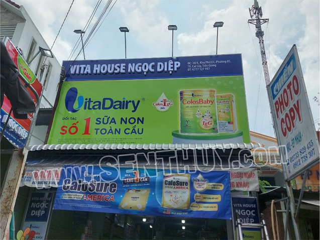 BIỂN BẠT QUẢNG CÁO HIFLEX KHUNG SẮT GIÁ RẺ, BỀN, ĐẸP