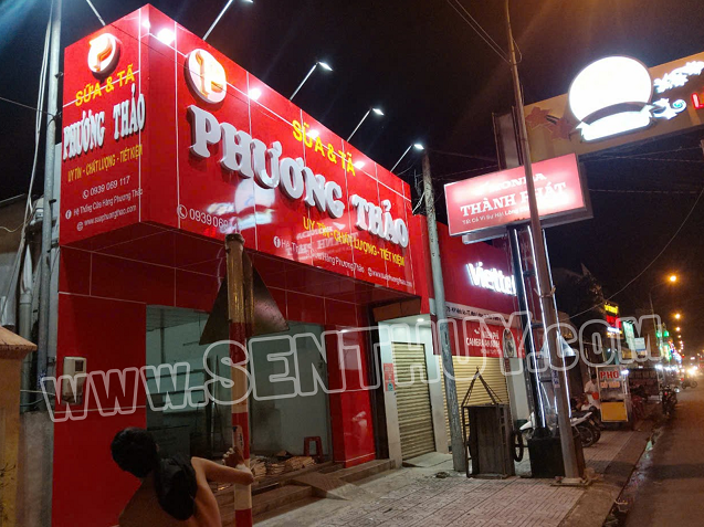 BẢNG HIỆU ALU GẮN LOGO, CHỮ NỔI ALU GIÁ RẺ, BỀN ĐẸP