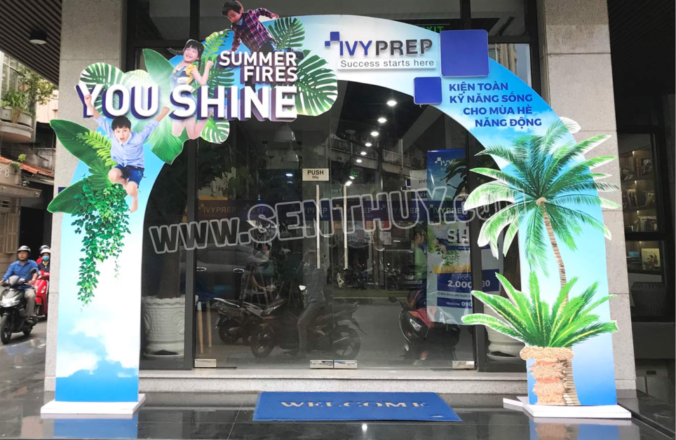 CỔNG CHÀO FORMEX ĐẸP, ĐỘC LẠ, THU HÚT MỌI ÁNH NHÌN