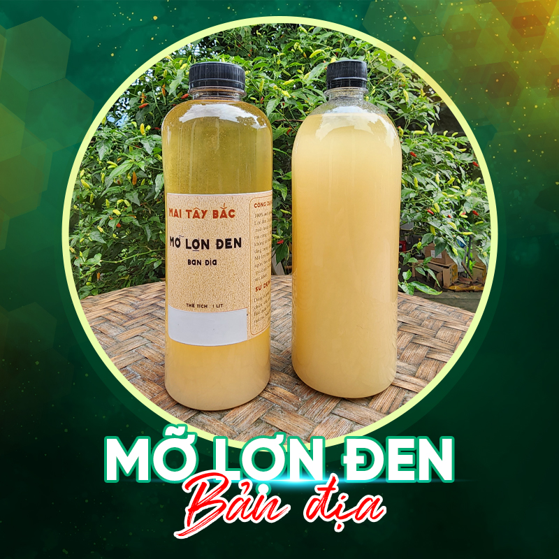 MỠ LỢN ĐEN BẢN ĐỊA