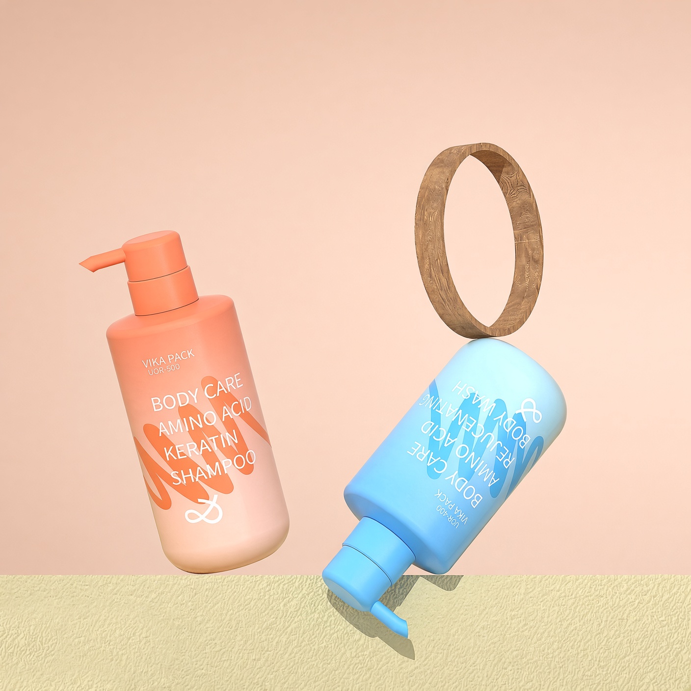 chai-nhua-pet-300ml-400ml-500ml-600ml-dung-dau-goi-voi-nhan