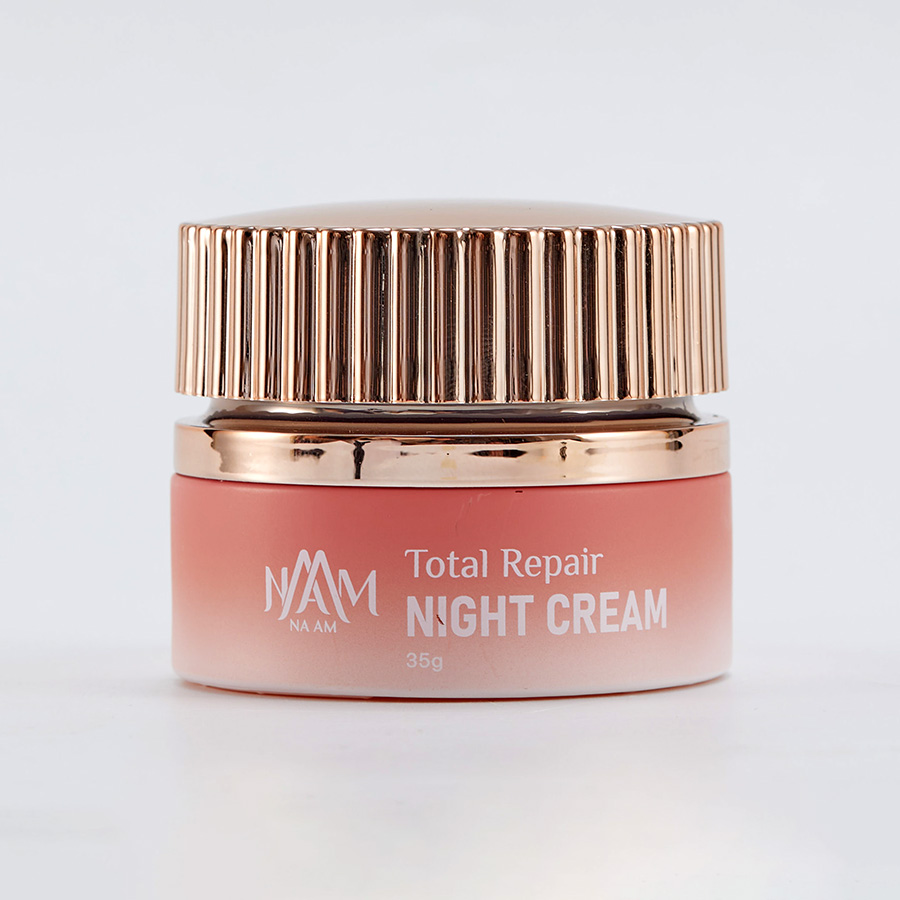 Kem Mờ Thâm Nám NA AM Total Repair Night Cream 35g - Dưỡng Ẩm, Chống Nhăn, Trắng Sáng Da Tự Nhiên Ban Đêm