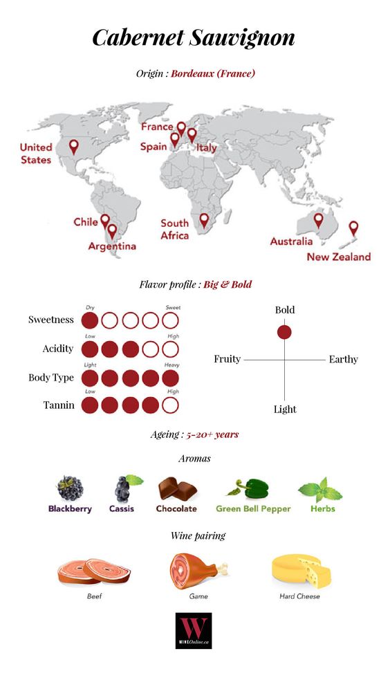 NẾU BẠN THÍCH CABERNET SAUVIGNON, TẠI SAO KHÔNG THỬ NHỮNG LỰA CHỌN THAY THẾ SAU ĐÂY?