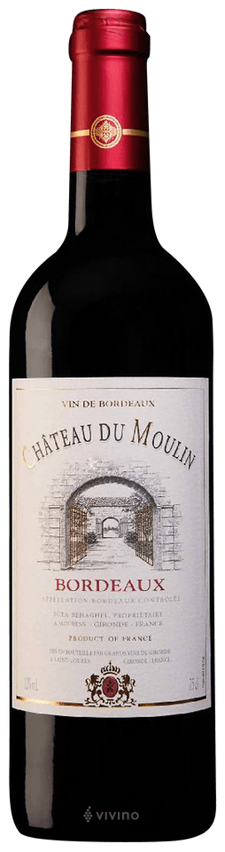 CHÂTEAU DU MOULIN,Cabernet Sauvignon, Malbec, Cabernet Franc