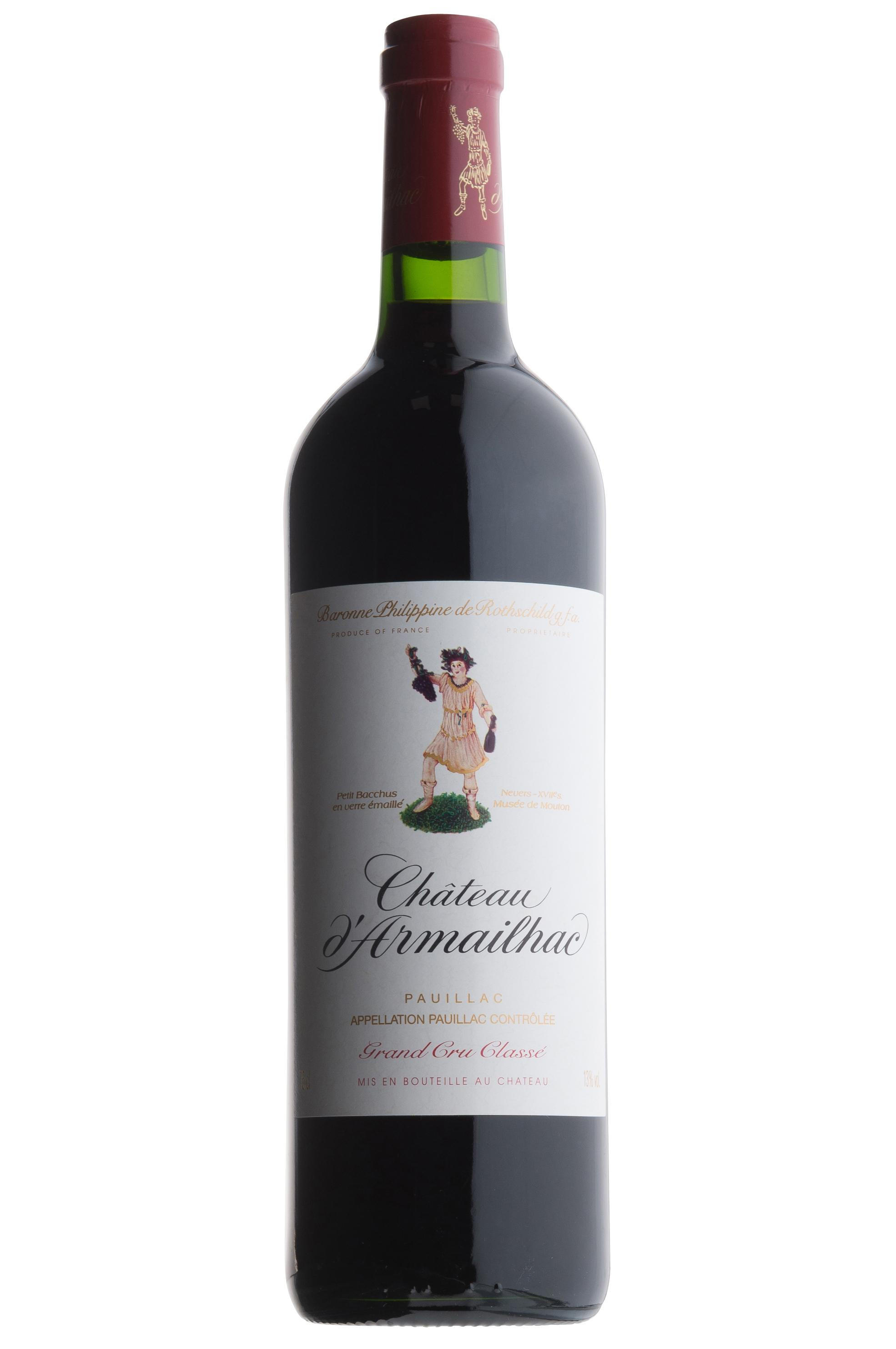 CHÂTEAU D'ARMAILHAC, Merlot, Cabernet Franc, Cabernet Sauvignon, Petit Verdot  2010