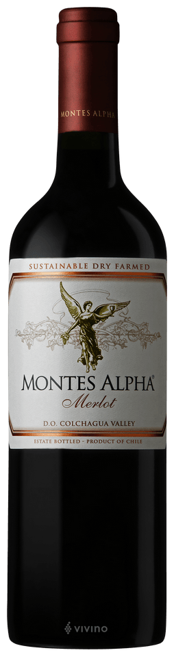 MONTES ALPHA MERLOT,Merlot, Carmenere