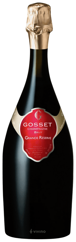 GOSSET CHAMPAGNE "GRAND RESERVE BRUT",Chardonnay , Pinot Noir