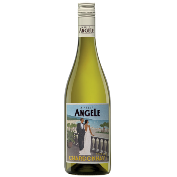 LA BELLE ANGELE, BLANC,Chardonnay