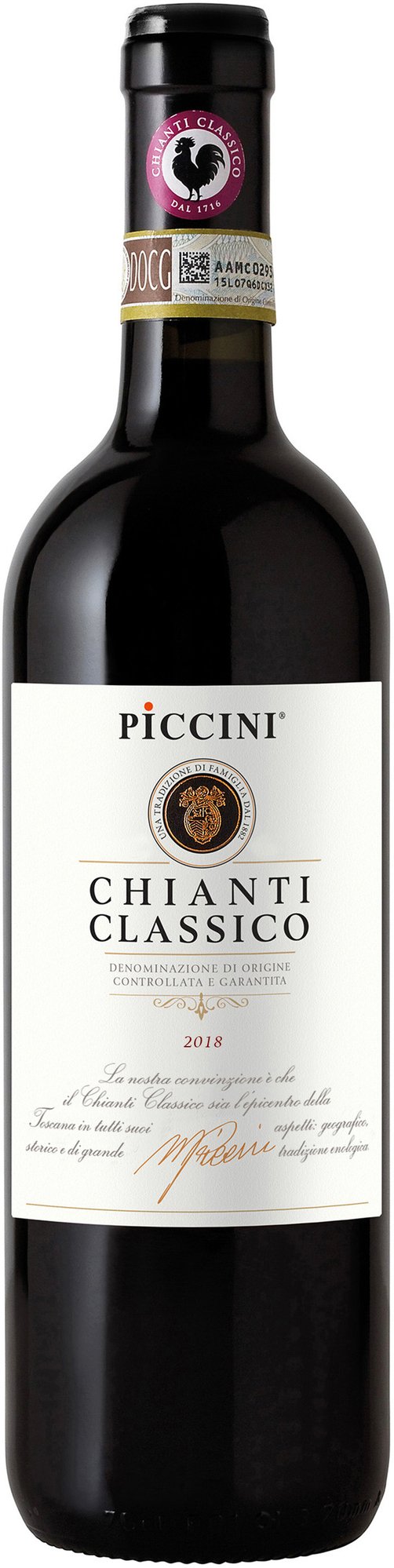 PICCINI, CHIANTI CLASSICO DOCG,Merlot, Sangiovese
