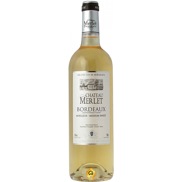 CHATEAU MERLET BORDEAUX BLANC SEC, Sauvignon Blanc, Sémillon