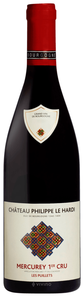 CHÂTEAU PHILIPPE LE HARDI ǀ MERCUREY 1ER CRU "LES PUILLETS" DOMAINE,Pinot Noir