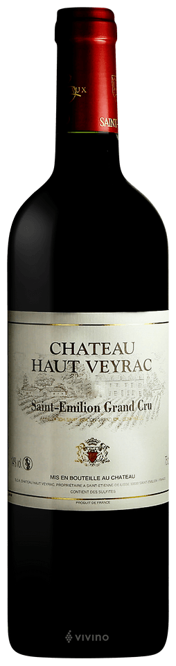 CHÂTEAU HAUT VEYRAC,Cabetnet France, Merlot