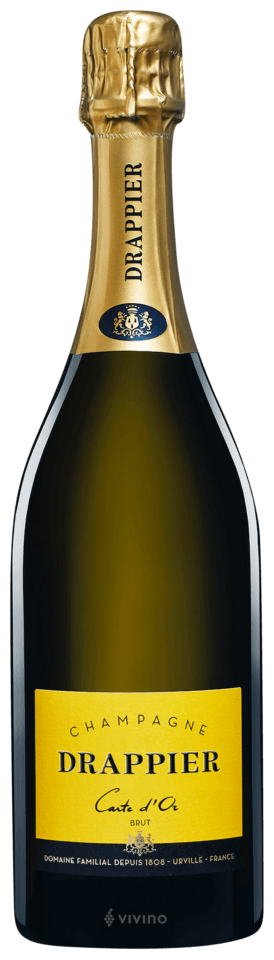 CHAMPAGNE DRAPPIER BRUT CARTE D'OR,Chardonnay , Pinot Noir , Pinot Meunier
