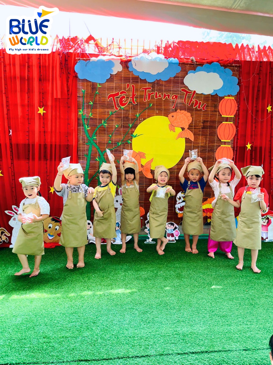 🥮 LÀM BÁNH TRUNG THU – TRẢI NGHIỆM NGỌT NGÀO CỦA CÁC BÉ LỚP PUPPY