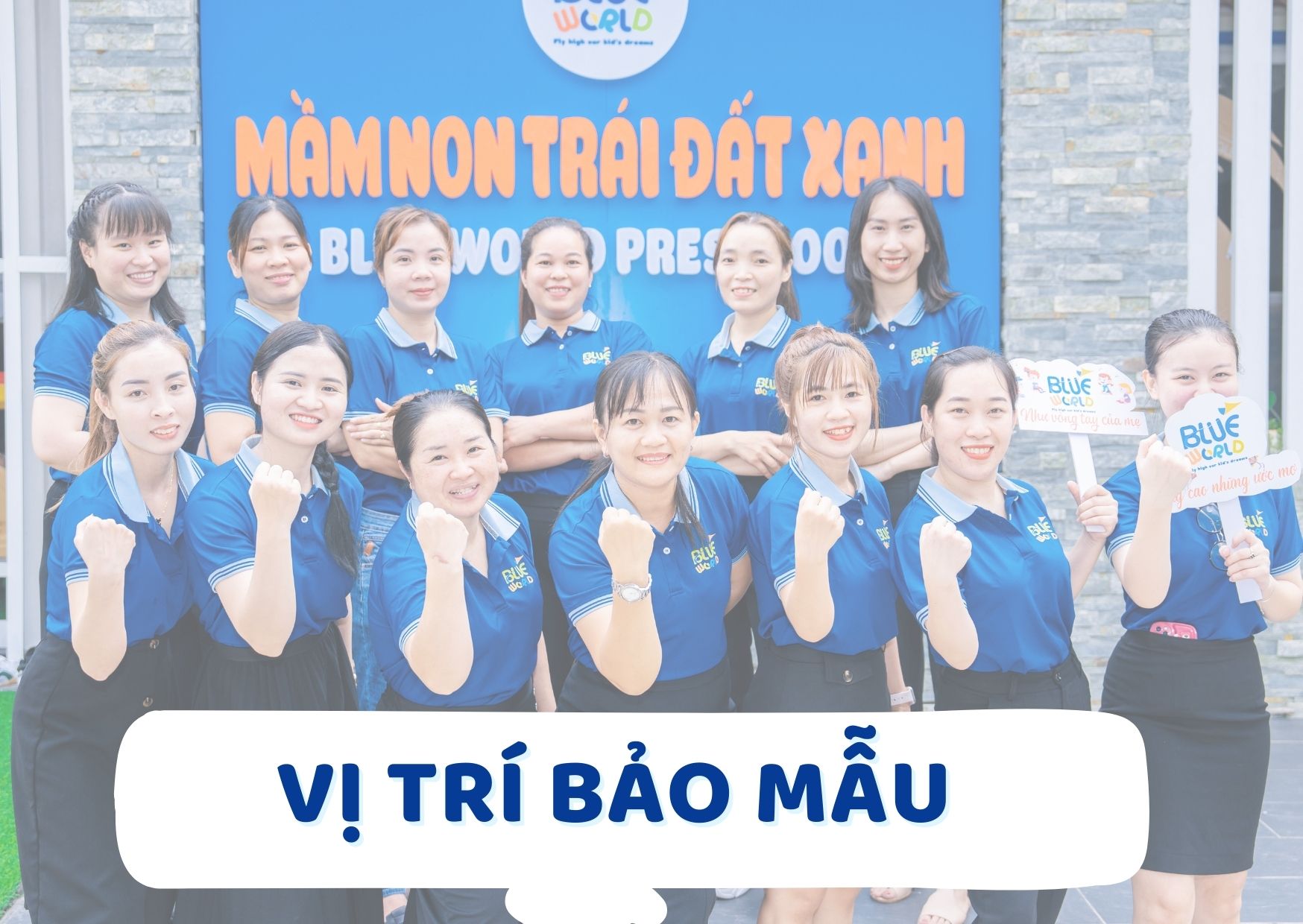 Tuyển bảo mẫu mầm non Tuyển bảo mẫu mầm non