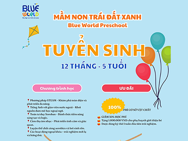 🏆🎊ƯU ĐÃI TUYỂN SINH MẦM NON 2024