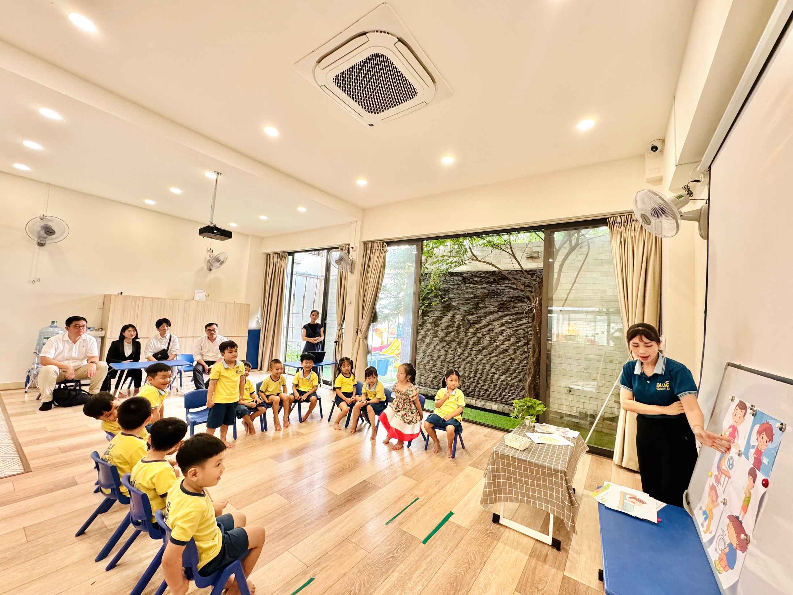 Tập đoàn Gakken và Tập đoàn Đại Trường Phát đã trở thành đối tác của Trường Mầm non Blueworld. Tập đoàn Gakken và Tập đoàn Đại Trường Phát đã trở thành đối tác của Trường Mầm non Blueworld.