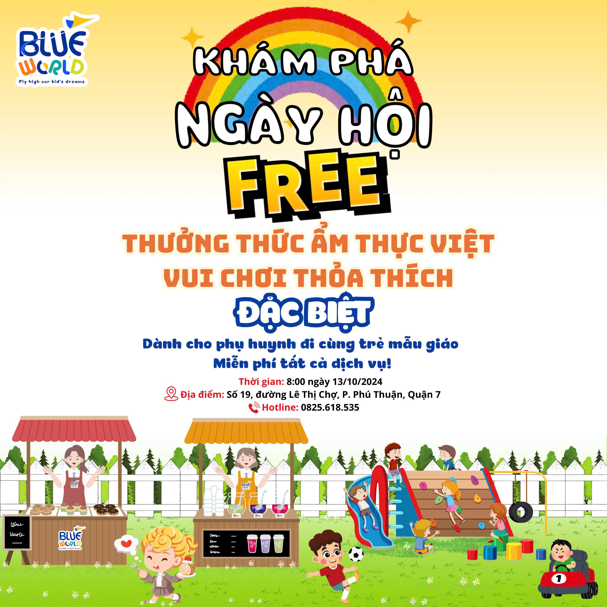 KHÁM PHÁ NGÀY HỘI KẾT NỐI TẠI BLUEWORLD PRESCHOOL