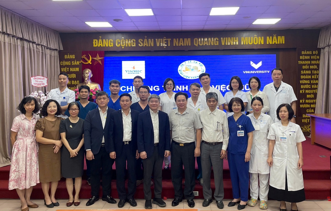 🌟 TĂNG CƯỜNG HỢP TÁC ĐÀO TẠO BÁC SĨ NỘI TRÚ CHẨN ĐOÁN HÌNH ẢNH GIỮA BỆNH VIỆN THANH NHÀN – TRƯỜNG ĐẠI HỌC VINUNI & HỆ THỐNG Y TẾ VINMEC 🌟