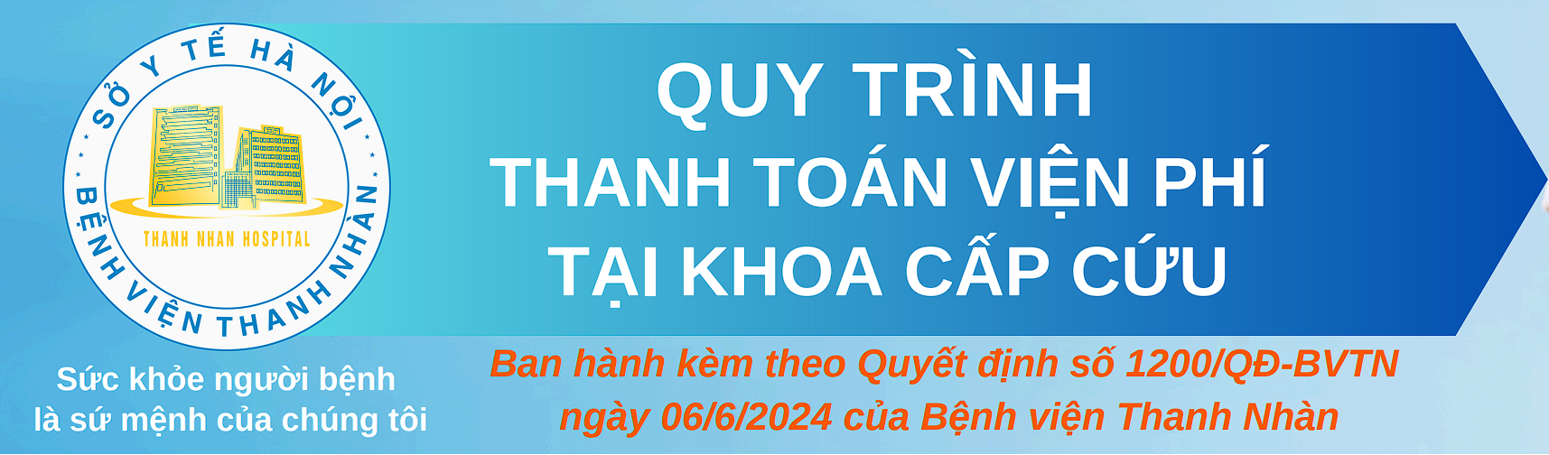 Quy Trình Thanh Toán Viện Phí Tại Khoa Cấp Cứu