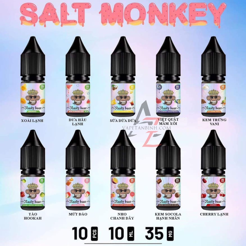 Đánh giá review chi tiết chai tinh dầu Nasty Beer 30ml (35-50MG)