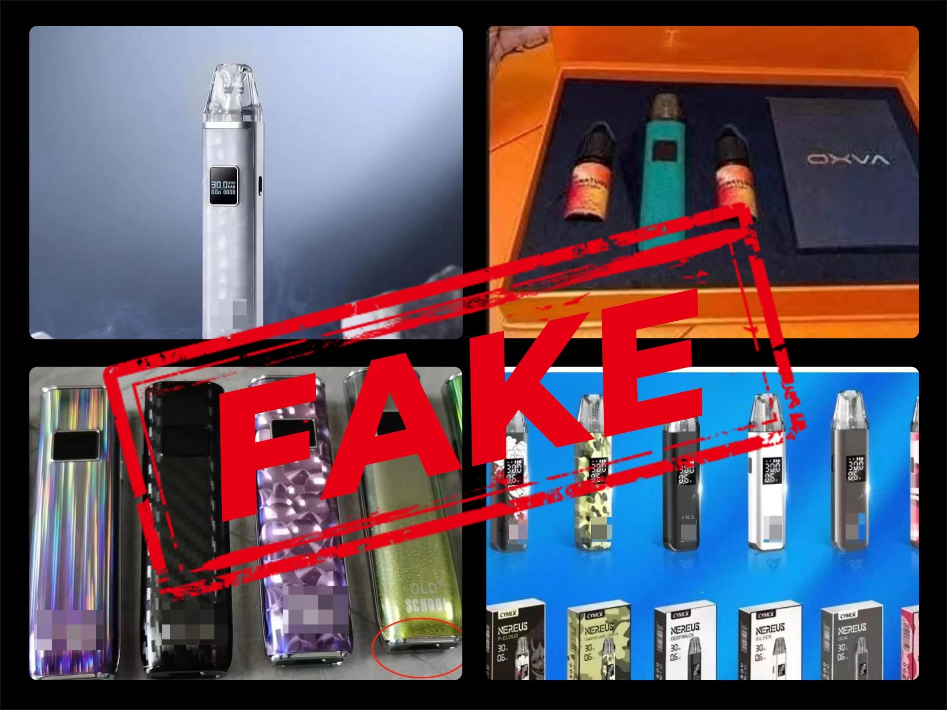 Cảnh Báo Ovxa Xlim Đã Có Hàng Fake Và Cách Phân Biệt