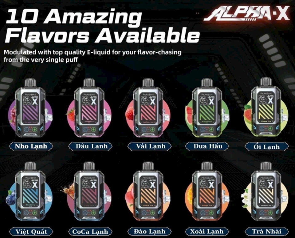 Review chi tiết Alpha X 20000 Hơi (50mg) - Pod 1 lần