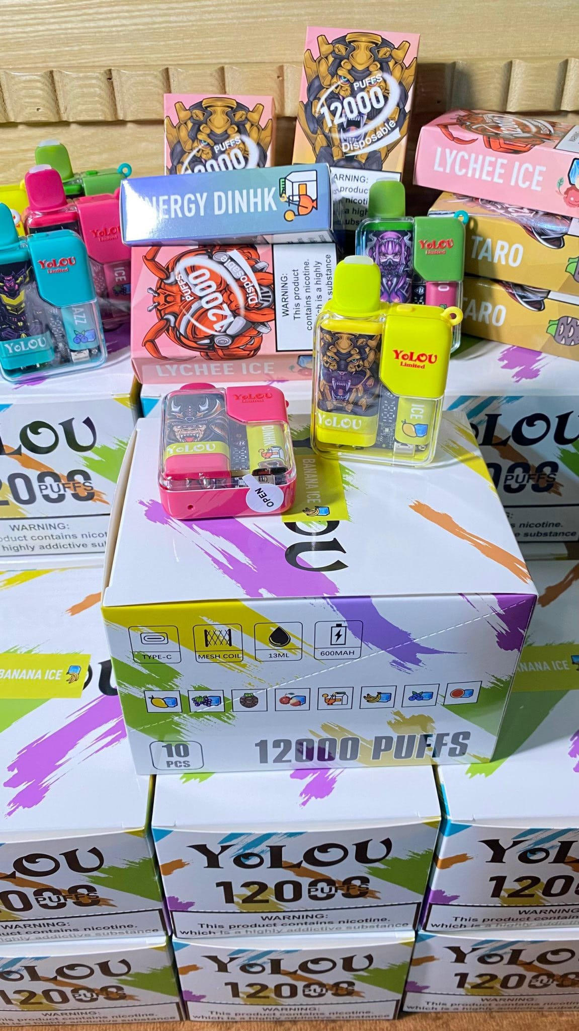 Giới thiệu và review chi tiết sản phẩm Yolou 12000 Hơi (50mg) – Pod 1 Lần