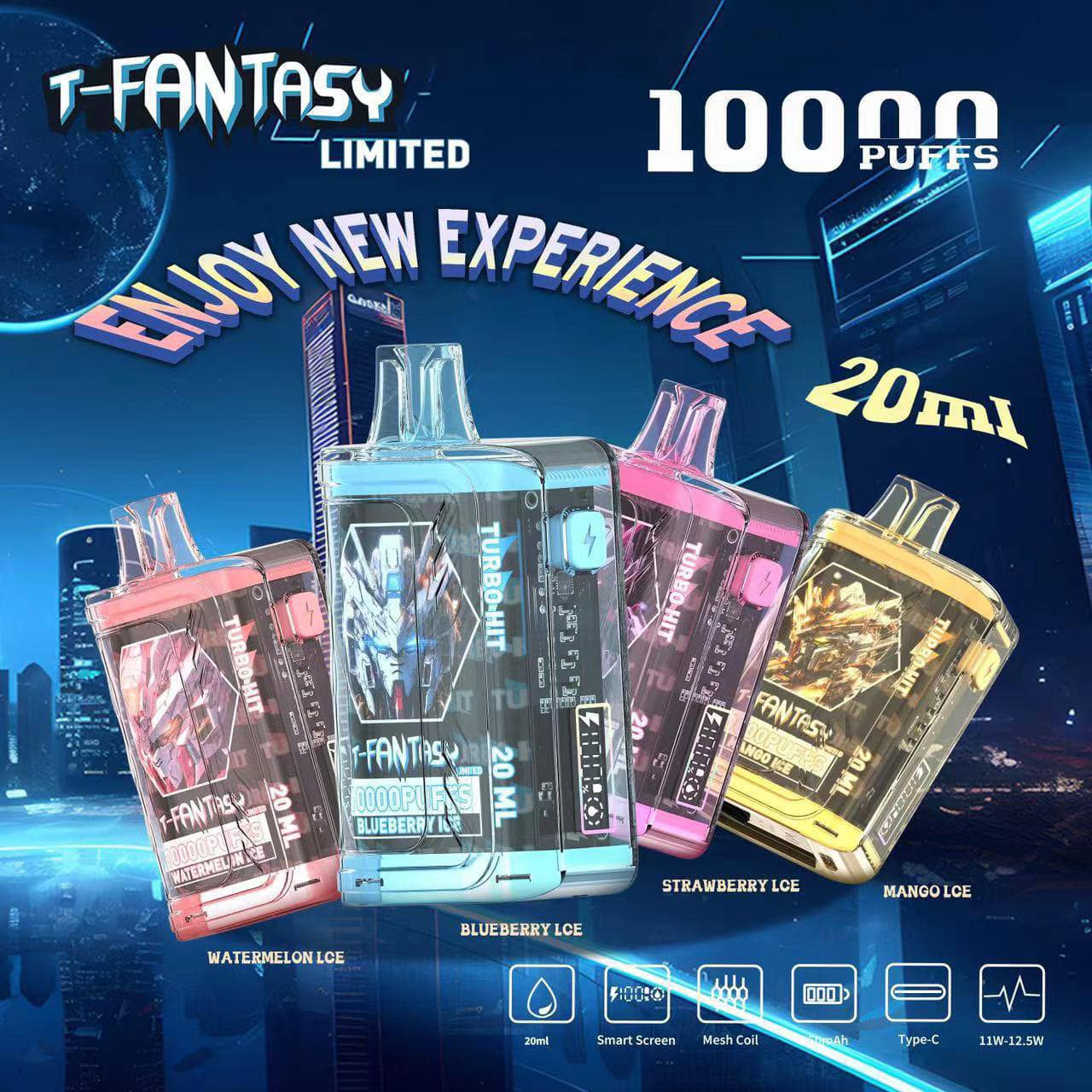 Đánh giá review T – Fantasy Limited 10000 Hơi (50mg) – Pod 1 Lần