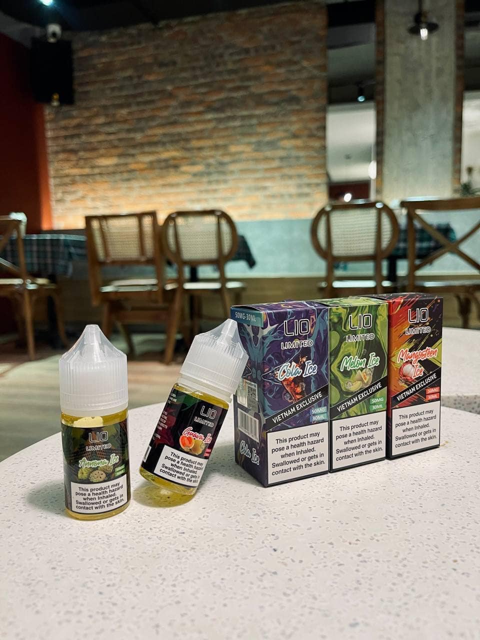 Review chi tiết chai juice Lio Limited Saltnic (30ml / 50mg)