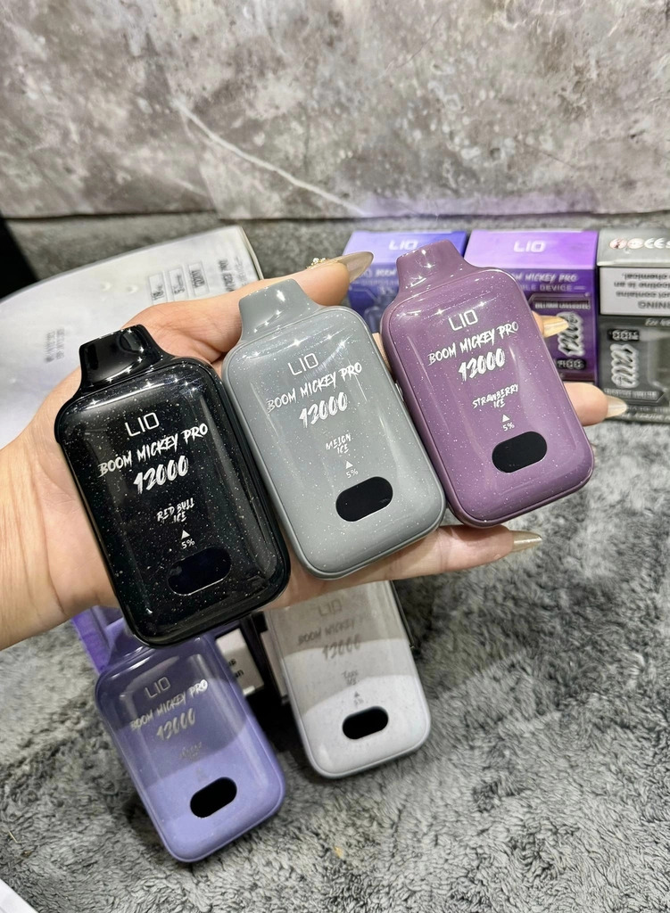 Giới thiệu và review chi tiết LIO Boom Mickey Pro 12000 (50mg) – Pod 1 Lần