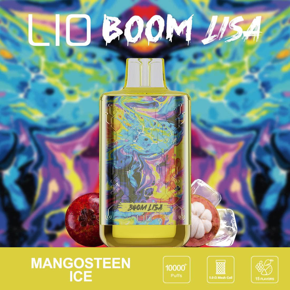 Review sản phẩm LIO BOOM Lisa 10000 Hơi (50mg) – Pod 1 Lần