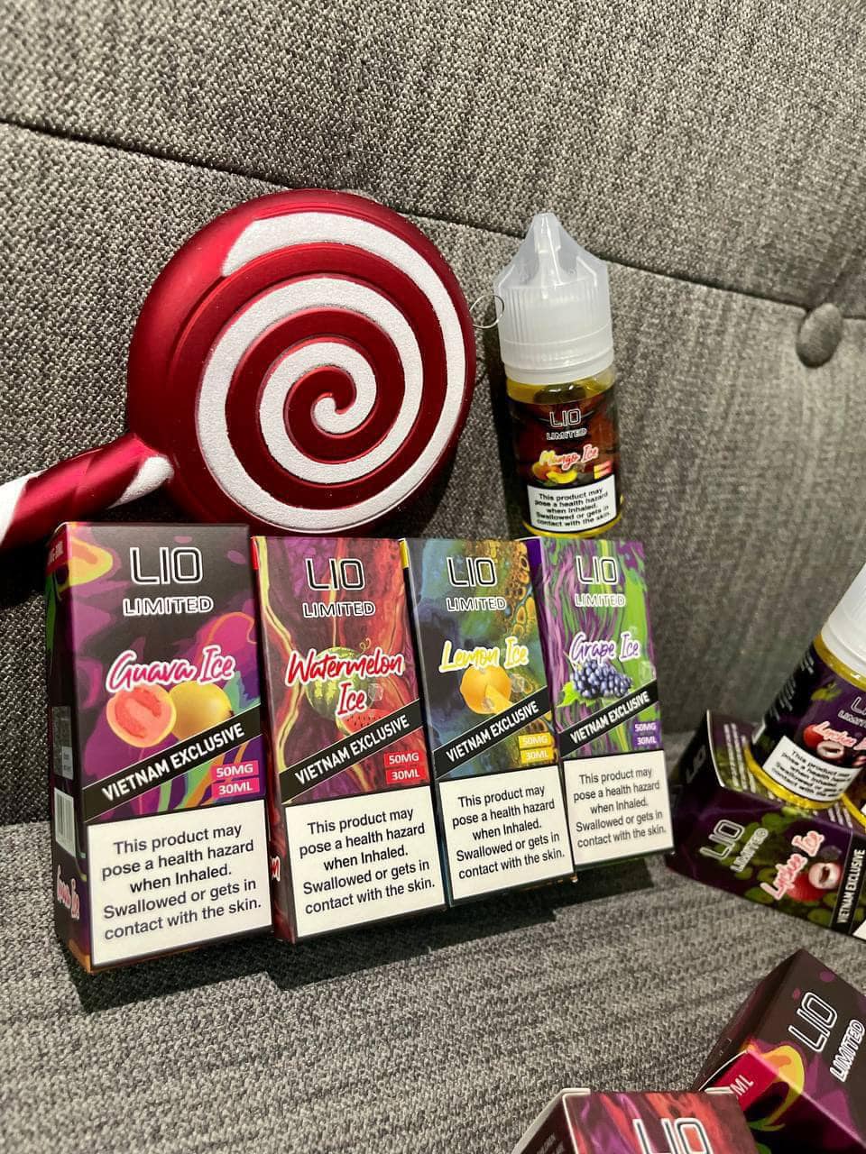 Review chi tiết chai juice Lio Limited Saltnic (30ml / 50mg)