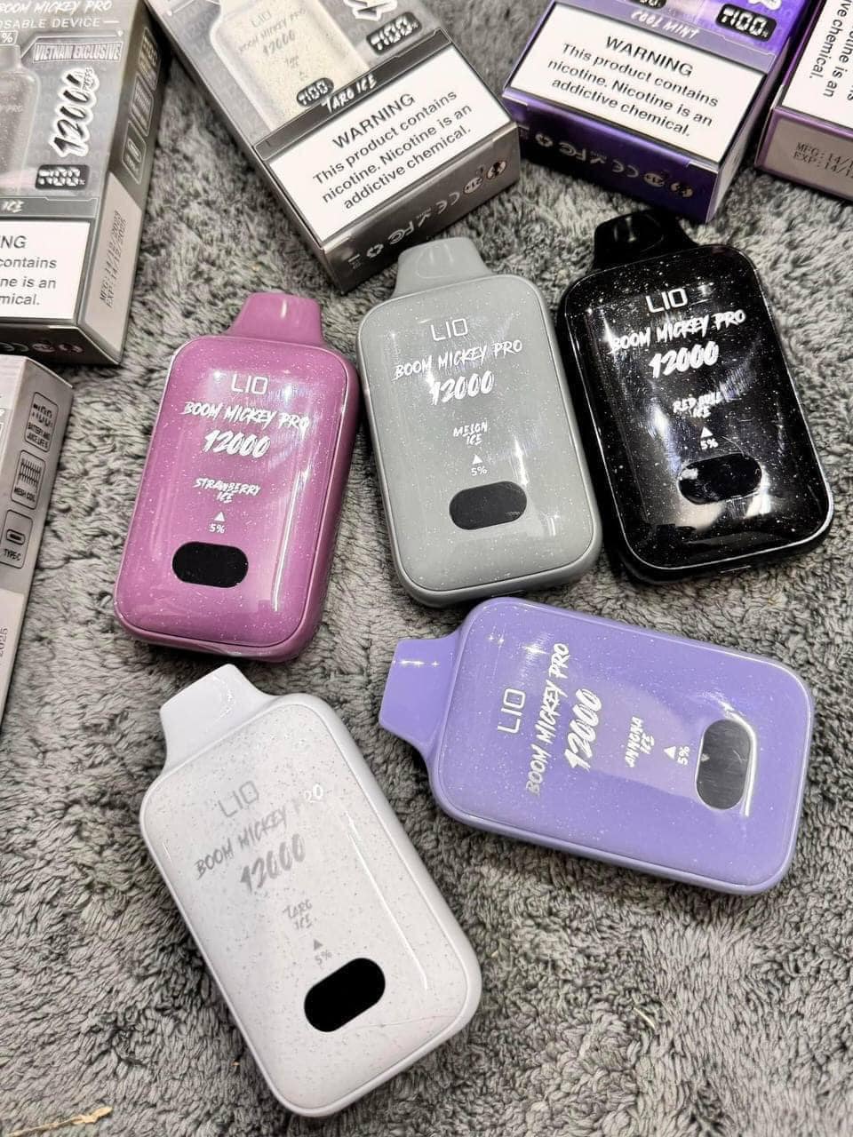 Giới thiệu và review chi tiết LIO Boom Mickey Pro 12000 (50mg) – Pod 1 Lần